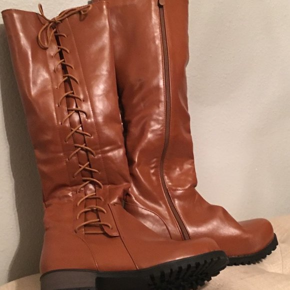 New without tags! Brown Knee High boots - Picture 1 of 2